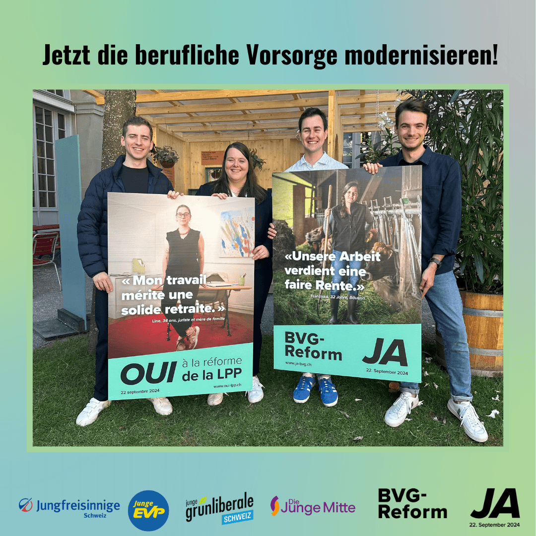 Jetzt die berufliche Vorsorge modernisieren!